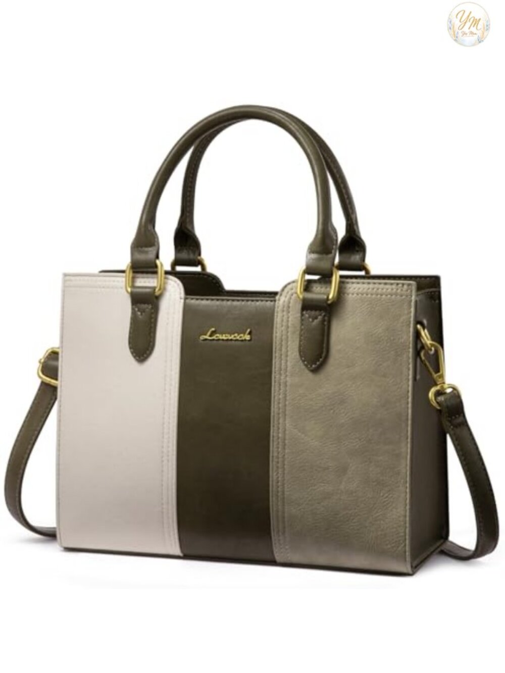 Vintage Leather Shoulder Handbag, Crossbody Bag, Satchel Purse with Top Handle,